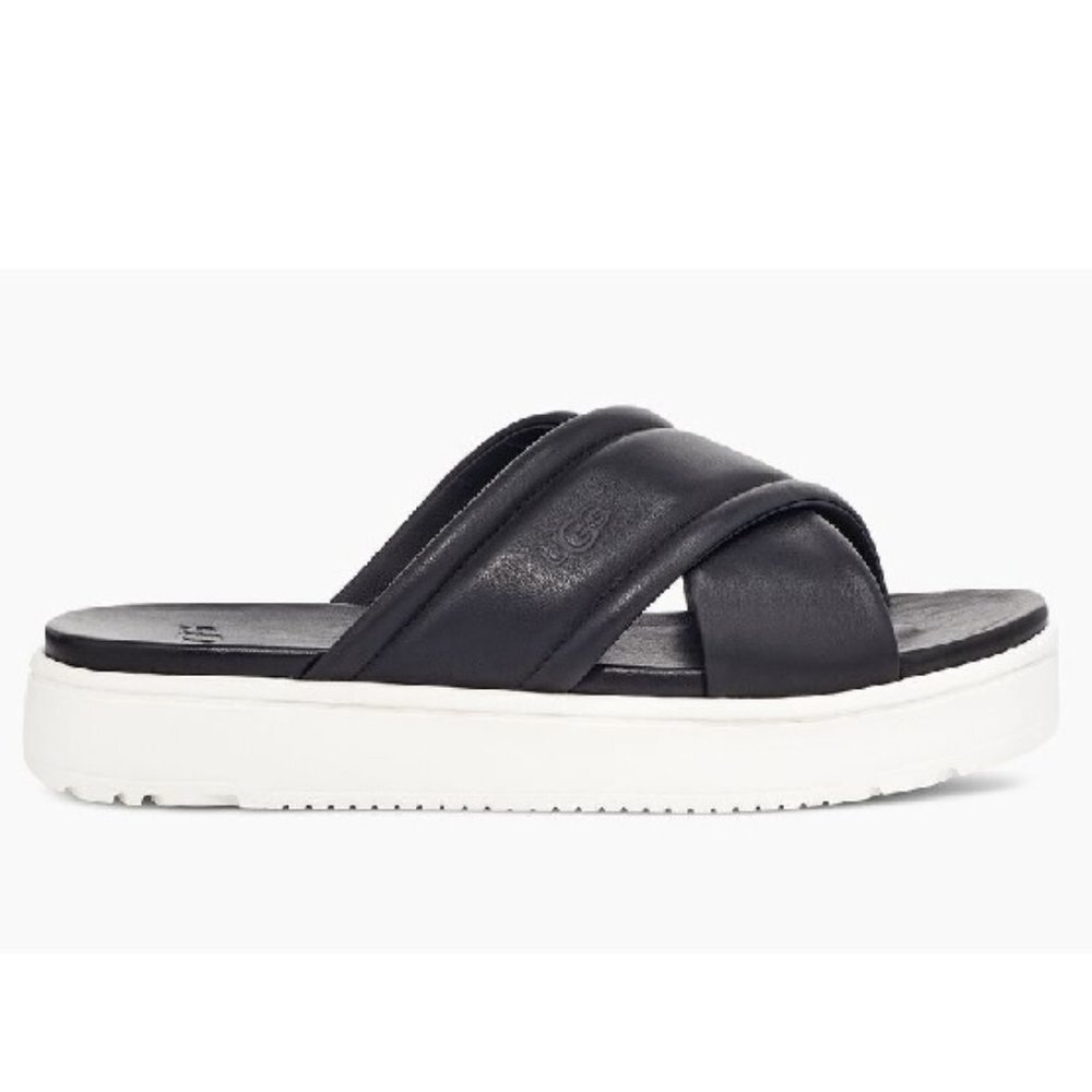 UGG Women's Zayne Crossband Leather Sandal